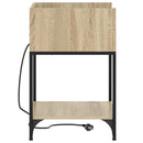 Natskab 2 pcs Sonoma eg 40 x 40 x 61 cm Konstrueret træ