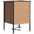 Natskab med skuffe Brun eg 42 x 41 x 61 cm Konstrueret træ