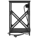 Natskab Sort eg 41 x 31 x 51 cm Konstrueret træ