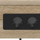 Natskab 2 pcs Sonoma eg 41 x 31 x 51 cm Konstrueret træ