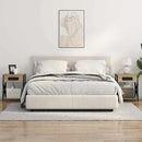 Natskab 2 pcs Sonoma eg 41 x 31 x 51 cm Konstrueret træ