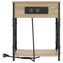 Natskab 2 pcs Sonoma eg 41 x 31 x 51 cm Konstrueret træ