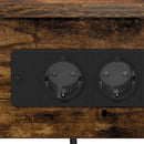 Natskab 2 pcs Røget eg 41 x 31 x 51 cm Konstrueret træ