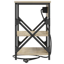 Natskab med hylde Sonoma eg 41 x 31 x 51 cm Konstrueret træ
