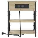 Natskab 2 pcs Sonoma eg 41 x 31 x 51 cm Konstrueret træ