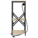 Natskab 2 pcs Sonoma eg 41 x 31 x 76 cm Konstrueret træ