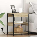 Natskab 2 pcs Sonoma eg 41 x 31 x 51 cm Konstrueret træ