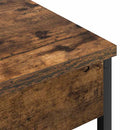Natskab 2 pcs Røget eg 41 x 31 x 51 cm Konstrueret træ