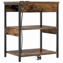 Natskab 2 pcs Røget eg 41 x 31 x 51 cm Konstrueret træ