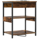 Natskab 2 pcs Røget eg 41 x 31 x 51 cm Konstrueret træ