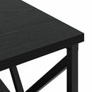 Natskab 2 pcs Sort eg 41,5 x 40,5 x 55 cm Konstrueret træ