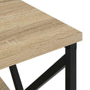 Natskab 2 pcs Sonoma eg 41,5 x 40,5 x 55 cm Konstrueret træ