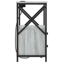 Natskab 2 pcs Grå Sonoma 40 x 31 x 60 cm Konstrueret træ
