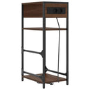 Natskab Brun eg 40 x 27 x 76 cm Konstrueret træ