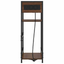 Natskab Brun eg 40 x 27 x 76 cm Konstrueret træ