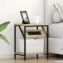 Natskab 2 pcs Sonoma eg 38 x 30 x 48 cm Konstrueret træ