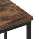 Natskab 2 pcs Røget eg 38 x 30 x 48 cm Konstrueret træ