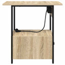 Natskab med skuffe Sonoma eg 60 x 30 x 61 cm Konstrueret træ