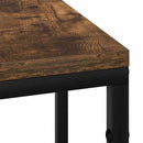 Natskab med skuffe Røget eg 41.5 x 26 x 60.5 cm Konstrueret træ