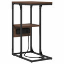 Natskab med skuffe Brun eg 41.5 x 26 x 60.5 cm Konstrueret træ