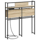 Opbevaringshovedgavl med opbevaring Sonoma-eg Konstrueret træ