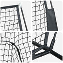 Baseball øvelsesnet Sort 250 x 106 x 209 cm Polyester