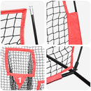 Baseball øvelsesnet Sort 214,5 x 89,5 x 181 cm Polyester