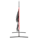 Baseball øvelsesnet Sort 214,5 x 89,5 x 181 cm Polyester