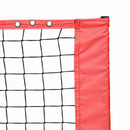 Tennis Net Sort og rød 301 x 90,5 x 87 cm Polyester