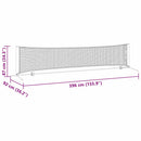 Tennis Net Sort og rød 396 x 92 x 87 cm Polyester