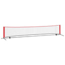 Tennis Net Sort og rød 494,5 x 90 x 87 cm Polyester