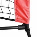 Tennis Net Sort og rød 595 x 90,5 x 87 cm Polyester