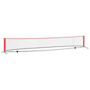 Tennis Net Sort og rød 595 x 90,5 x 87 cm Polyester