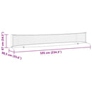 Tennis Net Sort og rød 595 x 90,5 x 87 cm Polyester