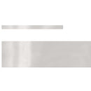 Plænekant 450 x 15 cm Rustfrit stål Sølv