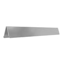 Plænekant 4 stk. 450 x 15 cm Galvaniseret stål Sølv