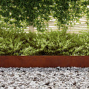Plænekant 450 x 15 cm Cortenstål Rusten