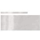 Plænekant 450 x 20 cm Rustfrit stål Sølv