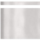 Plænekant 4 stk. 450 x 20 cm Rustfrit stål Sølv