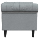 Sofa Lysegrå 78,5 x 74,5 x 74,5 cm Polyester