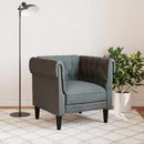 Sofa Mørkegrå 78,5 x 74,5 x 74,5 cm Polyester