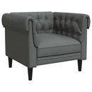 Sofa Mørkegrå 78,5 x 74,5 x 74,5 cm Polyester