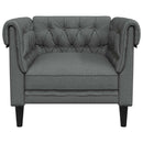 Sofa Mørkegrå 78,5 x 74,5 x 74,5 cm Polyester