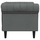 Sofa Mørkegrå 78,5 x 74,5 x 74,5 cm Polyester