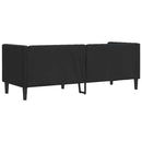 Sofa Sort 194 x 74,5 x 70,5 cm PVC