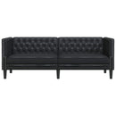 Sofa Sort 194 x 74,5 x 70,5 cm PVC