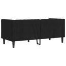 Sofa Sort 174 x 74,5 x 70,5 cm Fløjl