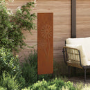 Have privatliv skærm Fretwork Rusten 32 x 140 cm Cortenstål