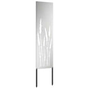 Have privatliv skærm Sølv 32 x 140 cm Galvaniseret stål
