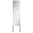 Have privatliv skærm Sølv 32 x 140 cm Galvaniseret stål